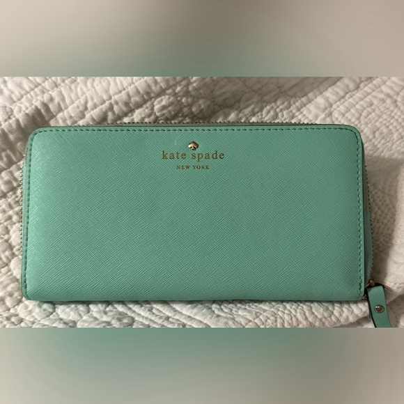 KATE SPADE ♠️ New York Cedar Street Lacey Wallet, Fresh Air - Picture 7 of 12